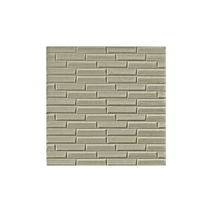 Panou autoadeziv Atria, model caramida catifea mustar, MR01-06, 70 x 70 x 0.6 cm