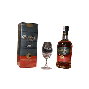 Whisky Glenallachie 10 Ani Spanish Virgin Oak, 48% 0.7L, Pahar Glencairn Copita Cadou