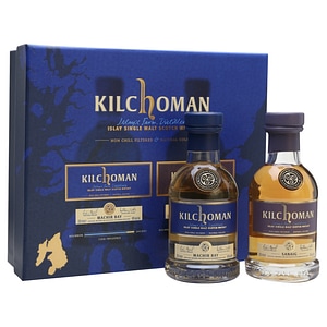 Whisky Kilchoman Machir Bay&Sanig Giftpack, 2x0.2L