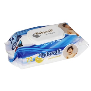 Servetele umede BabySoft, 72buc/pachet 