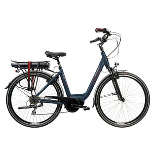 Bicicleta Electrica Devron 28414, 28 inch, 460mm, Albastru
