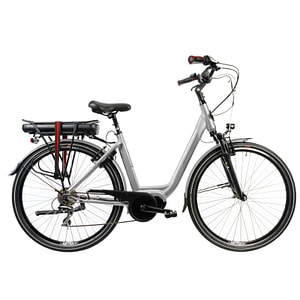 Bicicleta Electrica Devron 28414, 28 inch, 460mm, Bej