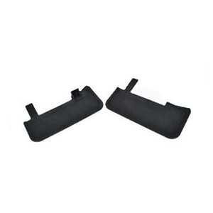 Set 2 aparatori noroi dedicate pentru fata, compatibile cu Volkswagen Transporter T5 2003-2015, negru