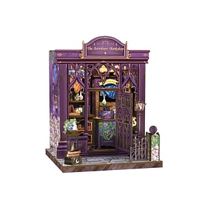 Puzzle 3D, Cotor de carte DIY, Astrology Bookshop, Cutebee, 155 piese