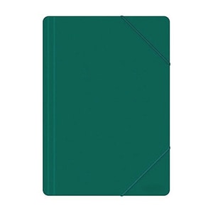 Mapa documente Memoris Precious, din plastic, cu elastic, verde