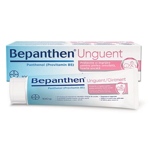 Unguent impotriva iritatiilor de scutec Bepanthen Bayer, 5%, 100 g