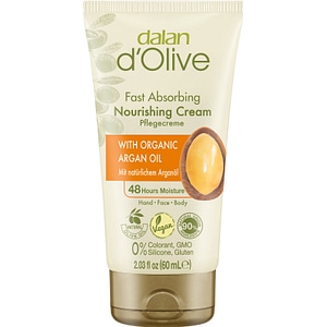 Crema de corp si maini Dalan D'Olive cu ulei de argan pur, 60ml