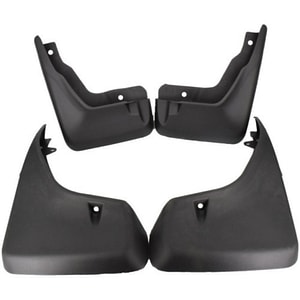  Set 4 Aparatori Noroi Dedicate Fata/Spate, Compatibile cu Land Rover Freelander II 2006-2014 cu Configuratie HIGH, Culoare Negru