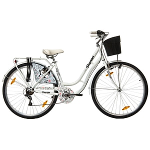 Bicicleta Oras Devron Grazia 6S, roata 28", M, Alb