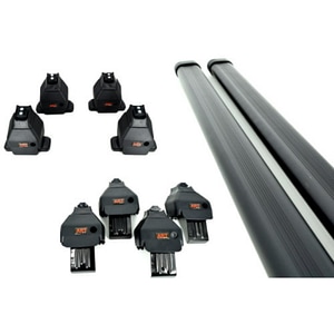 Set 2 Bare Portbagaj Auto Transversale din Otel, Compatibile cu AUDI A3(8V) 2012 - Prezent, Lungime 112cm