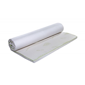 Topper saltea Aloe Vera Therapy Memory Arctic Gel 7 zone de confort, 180x200 cm, H 5 cm