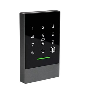 Sistem de control acces DacEnergy, apartament, birou, casa, garaj, impermeabil, din aliaj de aluminiu, Aplicatia TTlock, cod de acces, card Mifare, NFC