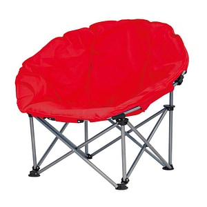 Scaun camping DacEnergy, pliant, structura metalica, sezutul si spatarul sunt fabricate din poliester, 100 x 100 x 98 cm, rosu