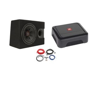 Pachet subwoofer auto JBL S2-1224SS JBL + Amplificator auto Club A600 + kit cabluri alimentare LK-10 ACV