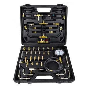 Trusa testare presiune injectie benzina GEKO, 0 - 140 psi si 0 - 10 bar