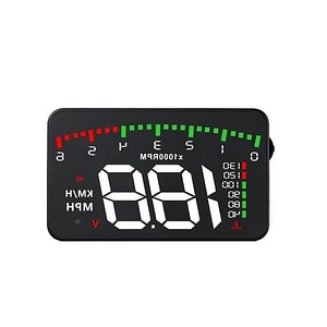 Ecran HUD Techstar Head-Up Display, Proiector Parbriz, Afisare Multiple Informatii, Conexiune OBD2