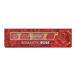 Paleta farduri de pleoape Romantic Rose, 5 nuante, Profusion Cosmetics, 4.58 g