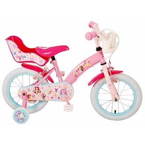 Bicicleta E&L Disney Princess, roata 14", 1 viteza, multicolor