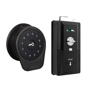 Incuietoare inteligenta DacEnergy, pentru Hotel / Apartament / Airbnb, material aliaj de zinc, deblocare Amprenta / Aplicatie TTLock, TTHotel 