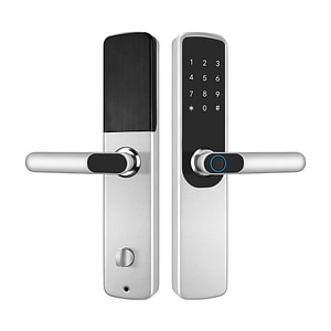 Incuietoare inteligenta DacEnergy, material aliaj de aluminiu, deblocare amprenta senzor PFC/ digitala / aplicatie TTLOCK / TTHotel & Tuya