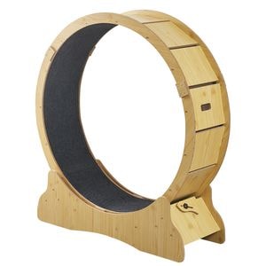 Roata de exercitii pentru pisici LIVIT, bej, 34.5x75x94 cm