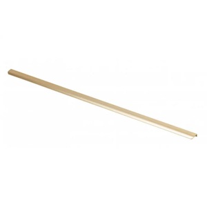 Maner pentru mobilier Ado, auriu periat, lungime 1200mm (120cm), din aluminiu, suruburi pentru montaj incluse
