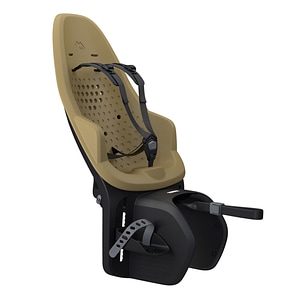Scaun pentru copii THULE, cu montare pe bicicleta in spate, Yepp 2 Maxi Rack mounted, Fennel Tan