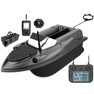 Barca Plantat, Nadit si Momit iUni U08, GPS, Sonar Fish Finder, Geanta Transport, 20000mAh, 800m, 15km/h, Telecomanda 2.4GHz