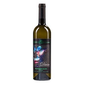 Vin alb demisec Divin Sauvignon Blanc, 0.75l