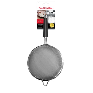 Strecuratoare inox cu maner ergonomic Gault&Millau, 18 cm, negru