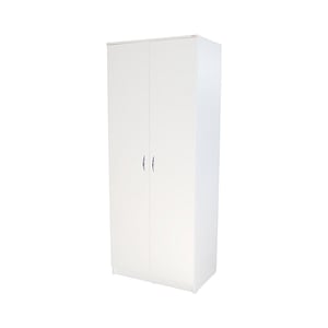 Dulap Soft, 2 usi cu despartitor, 200 x 80 x 53 cm, alb