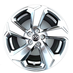 Set 4 jante aliaj Toyota Camry Hybrid, CHR dupa 01.2017, Corolla Trek, Prius Plus TMG, Rav 4, Rav 4 Hybrid, Rav 4 Plug in Hybrid, 7JX18 inch PCD 114.3