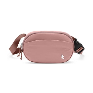 Borseta sport cu fermoar Tomtoc, ajustabila, Unisex, T32, Roz