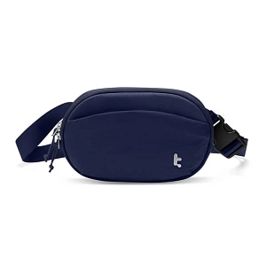 Borseta sport cu fermoar Tomtoc, ajustabila, Unisex, T32, Albastru