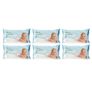 Servetele Umede Lupilu Sensitive Baby, Big Pack 6x80, 480 bucati