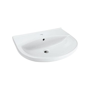 Lavoar Baie Vidima Ulysse, Ceramica, Alb, 55x45x17 cm