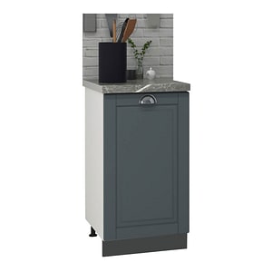 Mobilier bucatarie inferior MDF, Seria Square, 40x50x78cm, Antracit