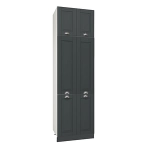 Mobilier bucatarie inalt depozitare (centrala termica) Seria Square, 60x55x210cm, Antracit