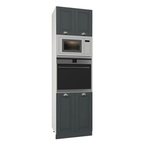 Mobilier bucatarie inalt MDF, Seria Square, 60x55x210cm, Antracit