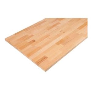 Blat din lemn VALKENPOWER, masiv de fag, pentru mobilier service, 124 x 55 x 3 cm