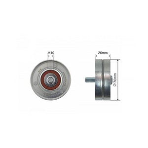 Rola ghidaj curea transmisie NTY, pentru Chrysler PT Cruiser 2000-2010 PT 04861633AA