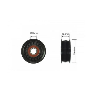Rola ghidaj curea transmisie NTY, pentru Cadillac CTS I 2002-2007 12555424