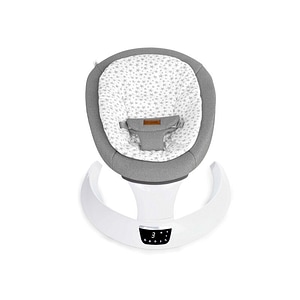 Balansoar electric Jane Moon, Cu 5 trepte de viteza, Timer 12 melodii si 5 sunete ale naturii, Conform cu standardul european EN 12790:2023, Star