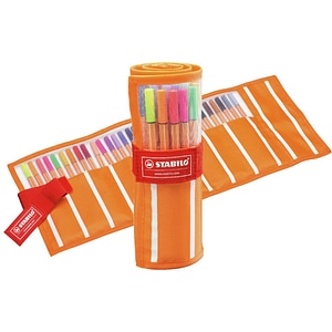 Set 30 culori fineliner Point 88 Stabilo 0,4mm Rollerset