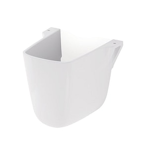 Semipicior Pentru Lavoar Romstal, Mira, Ceramica, Alb Lucios