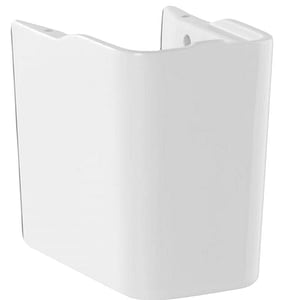 Semipicior Pentru Lavoar Roca, Gap, Ceramica, Alb Lucios