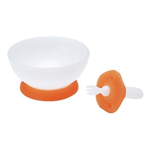 Set hranire Combi Japonia, Bol, Cu furculita, Fara BPA, 6 luni+