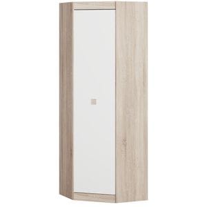 Dulap de colt Sonata 700 Everest, 70 x 70 x 205 cm, Avenga/Alb