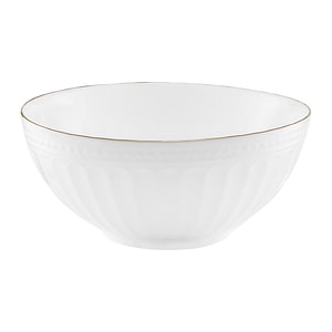 Bol mediu AMBITION Palazzo, 15.5cm, opal, alb