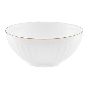 Bol mare AMBITION Palazzo, 17.6cm, opal, alb